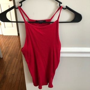 Red Halter Top